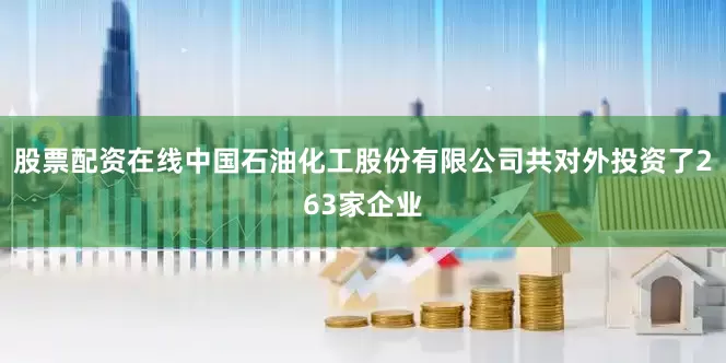 股票配资在线中国石油化工股份有限公司共对外投资了263家企业